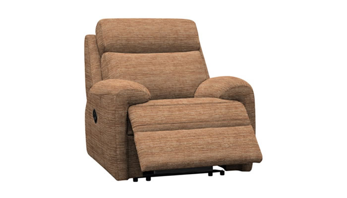 G Plan Hardy Electric Recliner Victoria Ginger